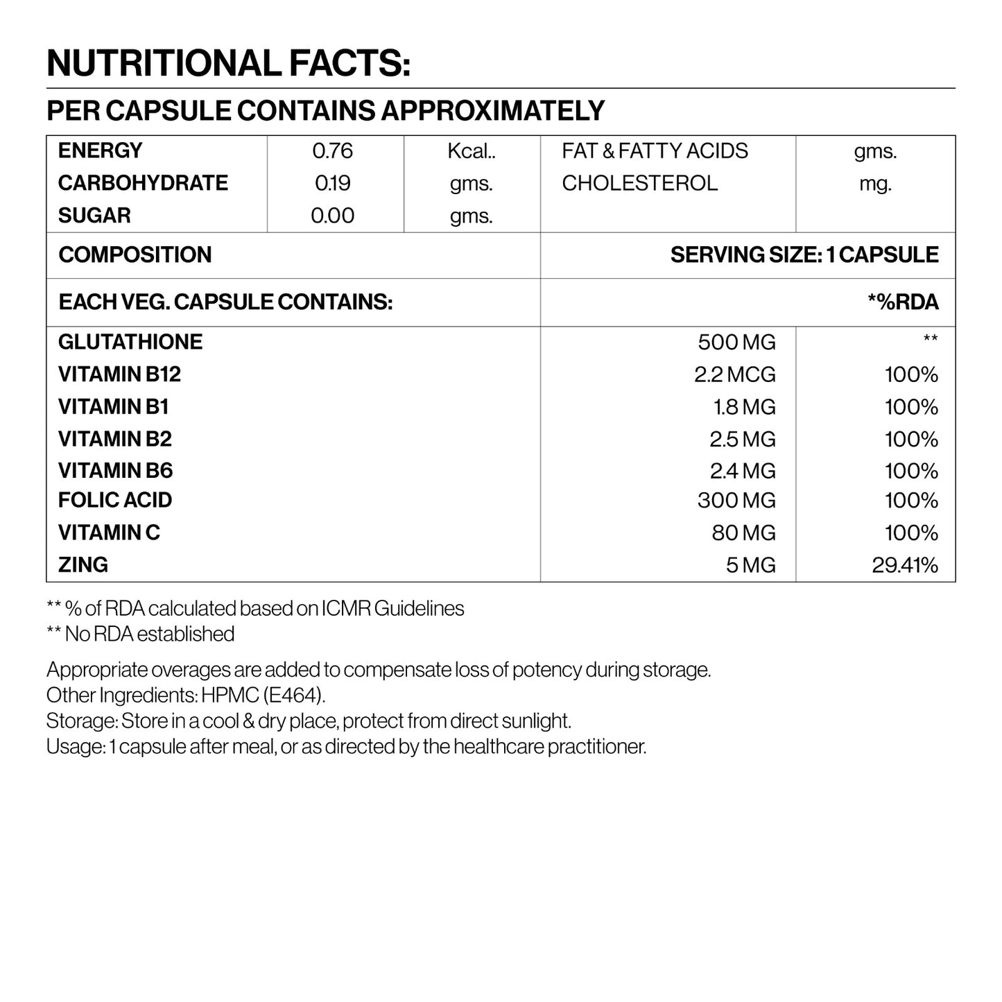 Premium Glutathione